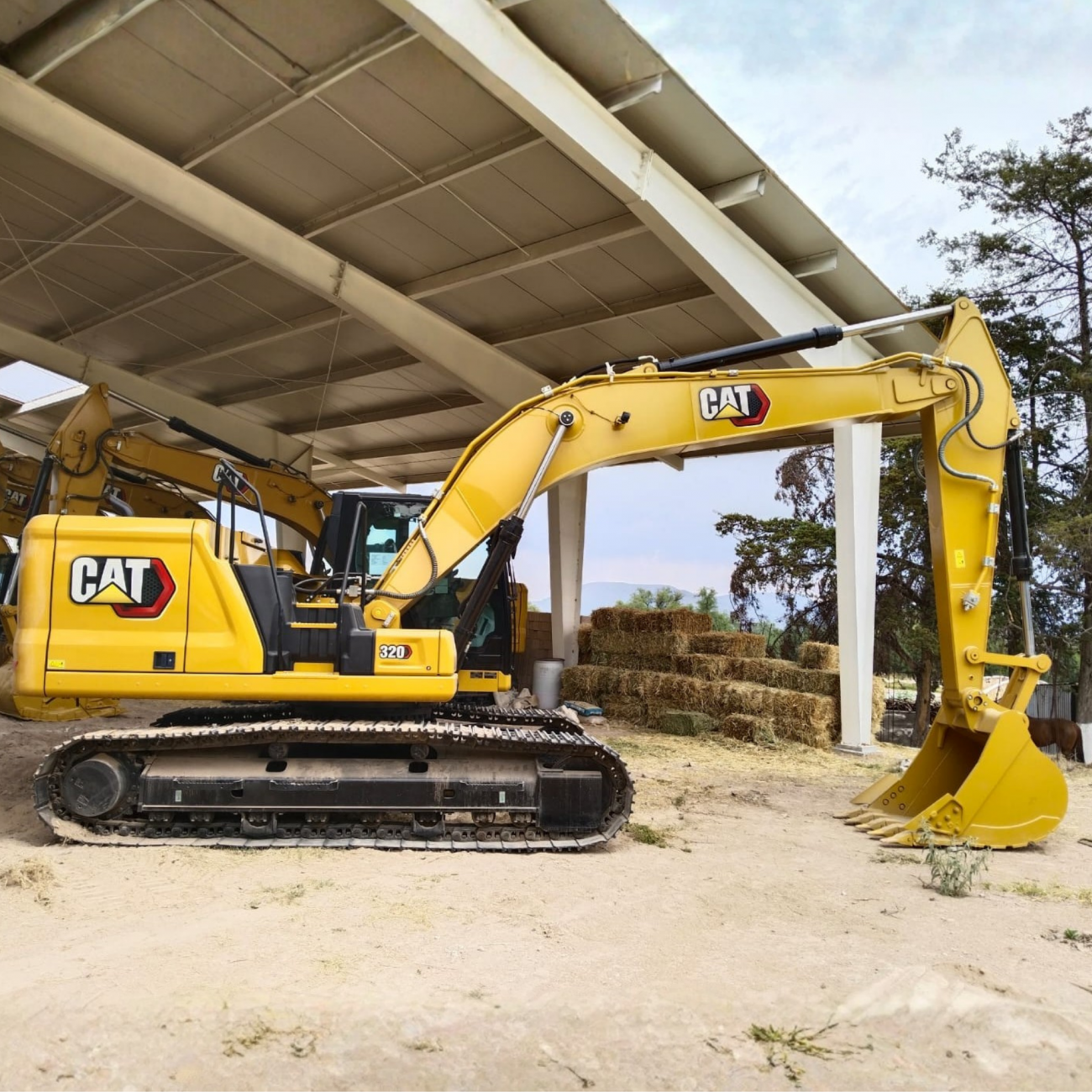 Excavadora Caterpillar CAT 320 modelo 2022 disponible para venta y renta de maquinaria pesada en Hidalgo